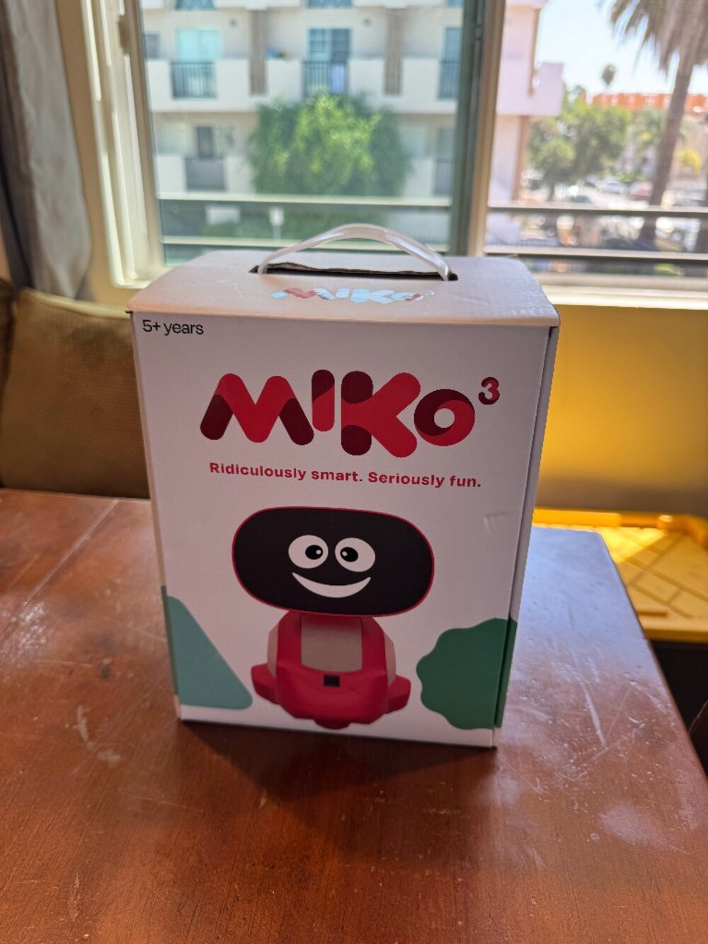 Miko 3 AI Learning Robot for Kids - Martian Red